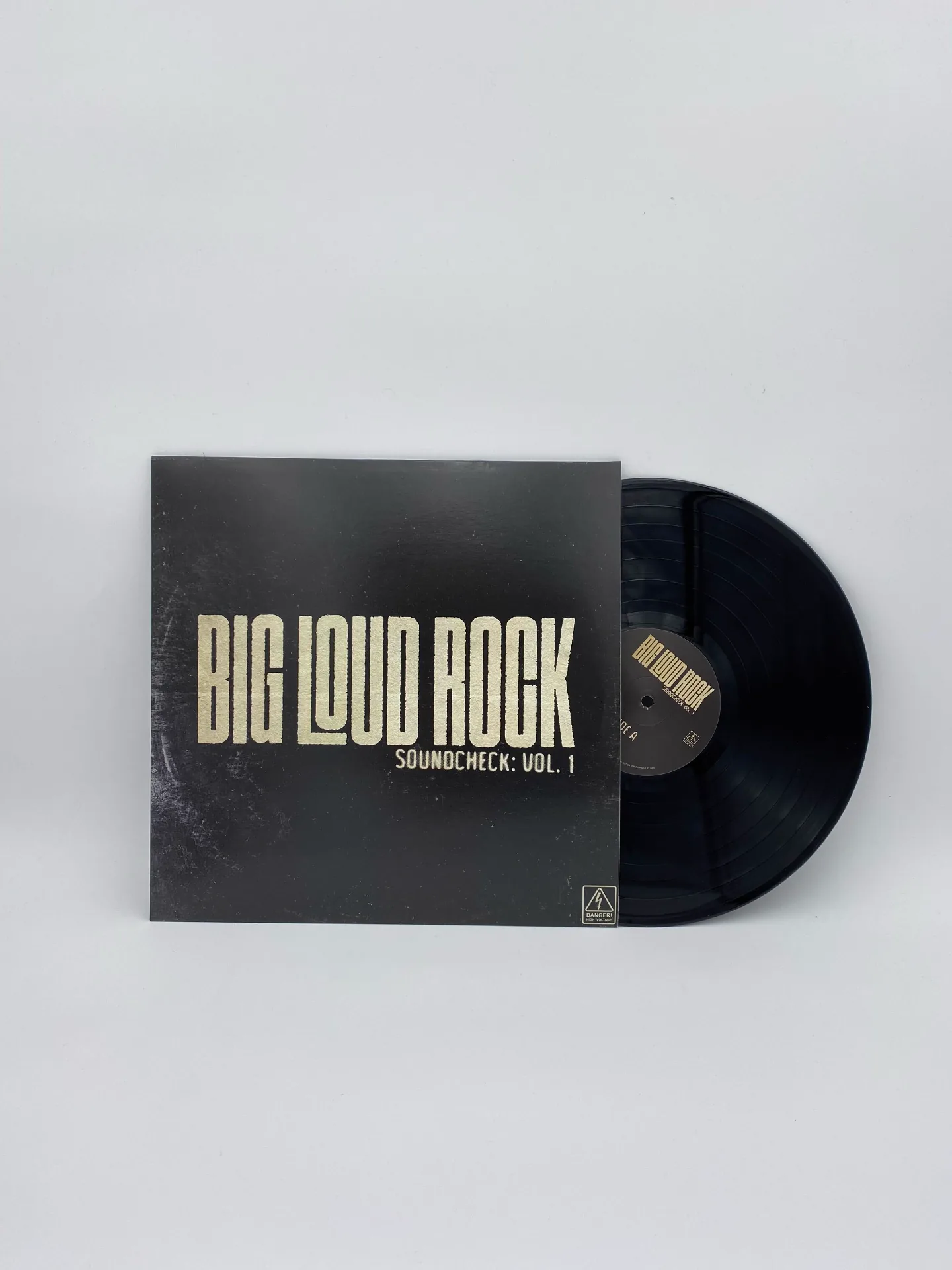 Big Loud Rock Soundcheck Vol. 1 black vinyl with matte black jacket